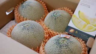 糖度18度以上！茨城県産プレミアムメロン『極』 糖度18度以上！茨城県産プレミアムメロン『極』